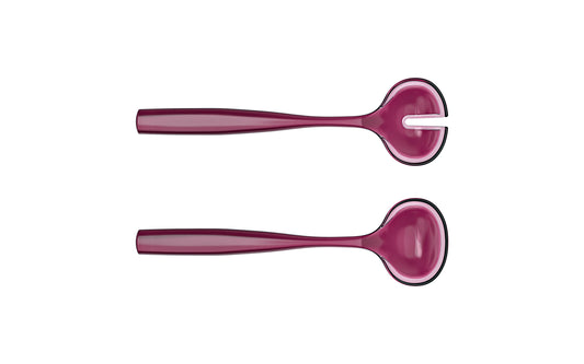 Guzzini Dolcevita salad servers amethyst