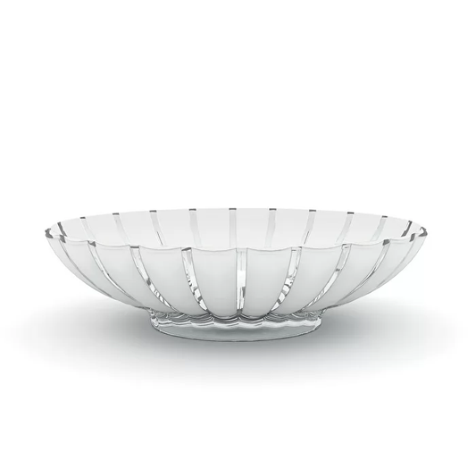 Guzzini Grace centerpiece/bowl 37.5x30.5x9 cm clear