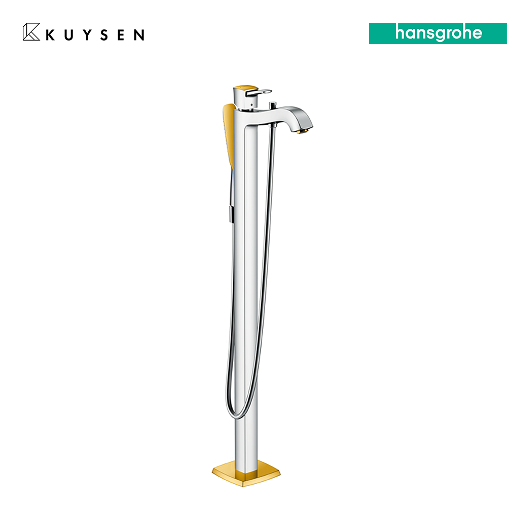 Hansgrohe Metropol Classic Floor mounted tub mixer with handshower with 10452.180 basic set 31445.090