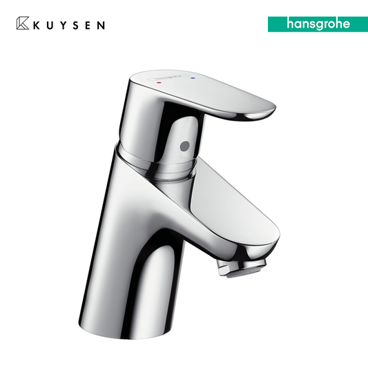 Hansgrohe Focus Basin mixer 70 with pull rod waste set 31730.000