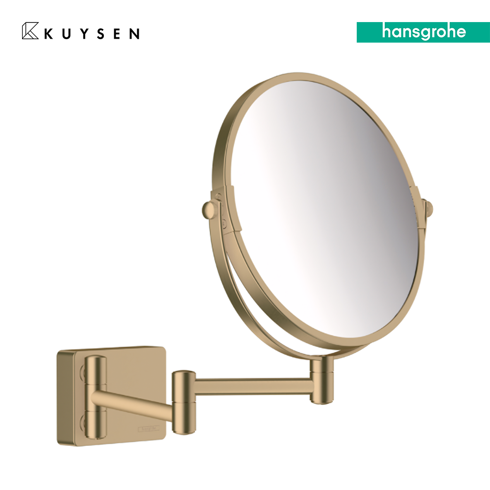 Hansgrohe Addstoris Shaving mirror Brushed Bronze 41791.147