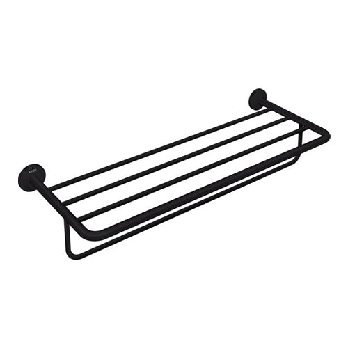 Axor Universal Circular towel rack & holder Matt Black 42843.670