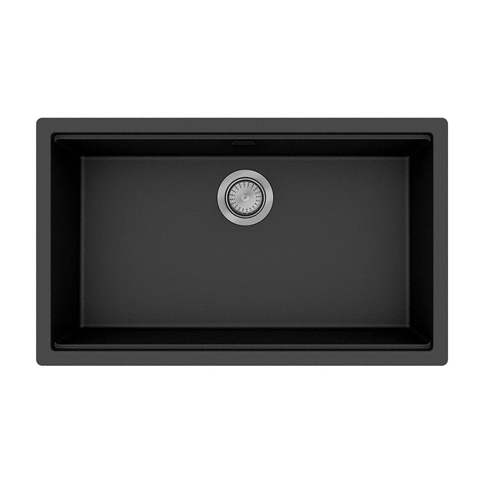 Hansgrohe Silica Tec undermount 1B 756x456 graphite 43459.170