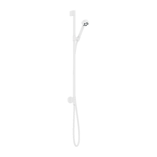 Axor One shower set 75 1jet +wall connect Matt White 48791.700