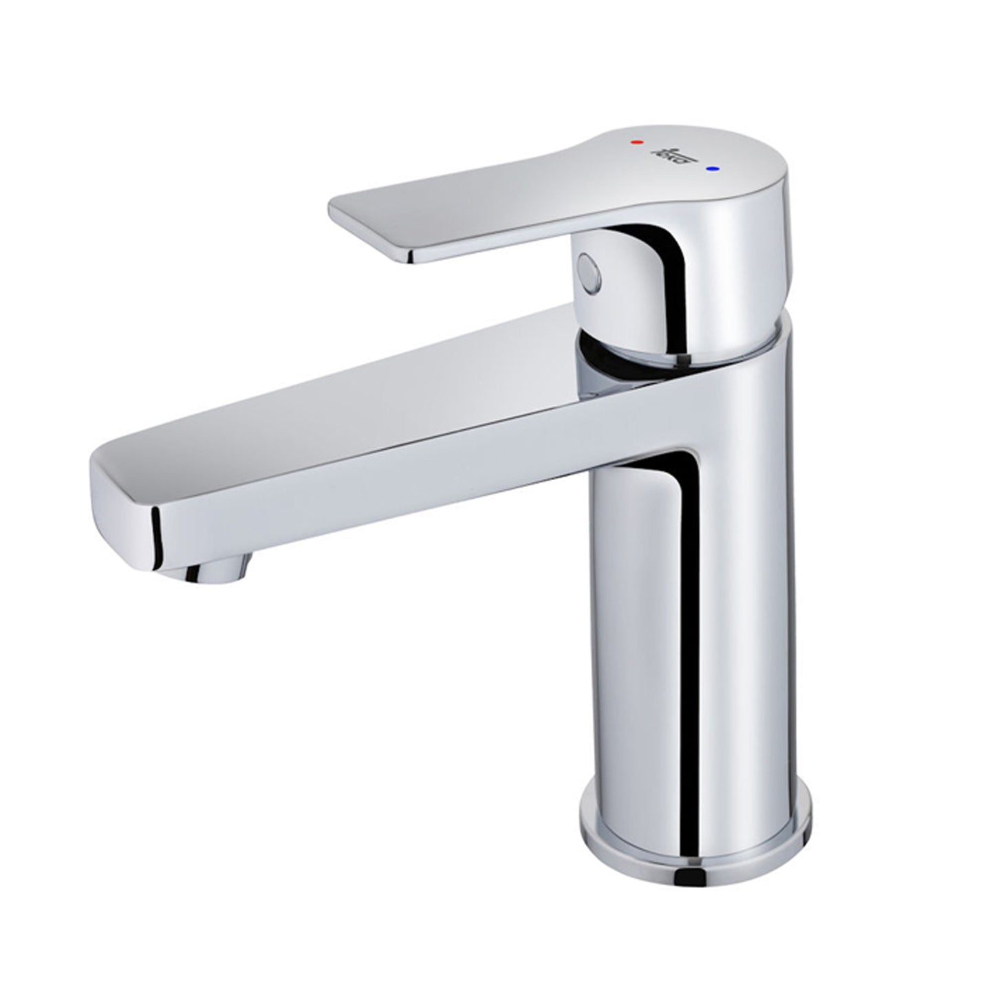 Teka Manacor basin mixer with 3/8" hoses without pop up waste 84.346.1250