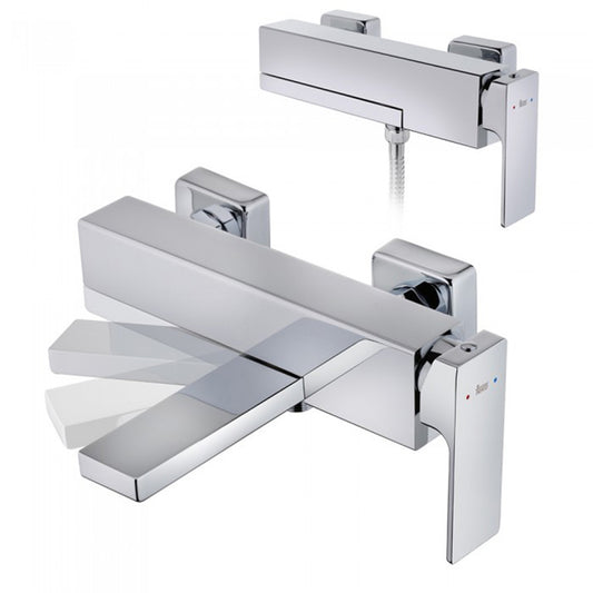 Teka Soller exposed bath/shower mixer without handshower set 85.121.1200
