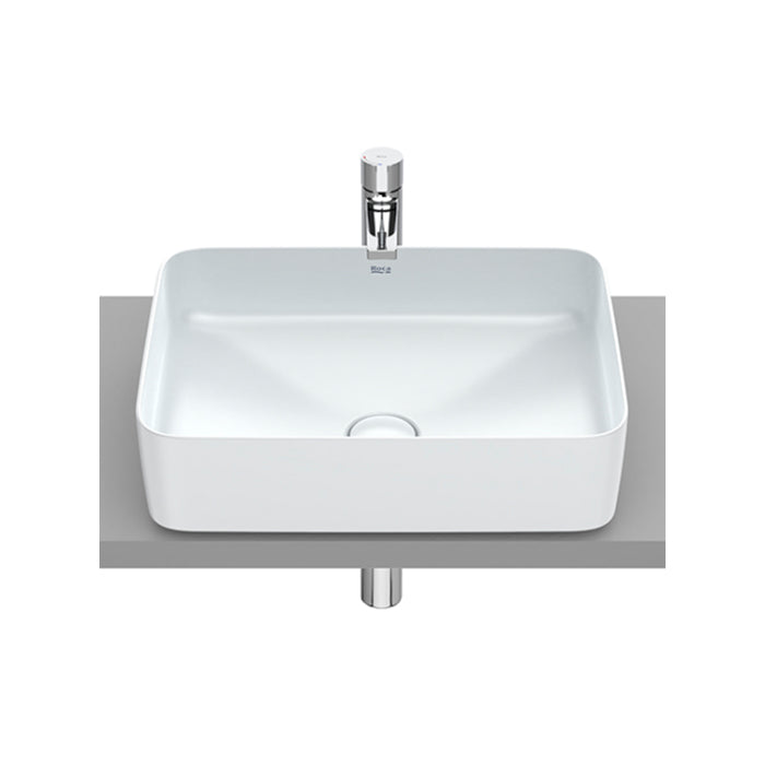 Roca INSPIRA SQUARE countertop basin without overflow A327530000