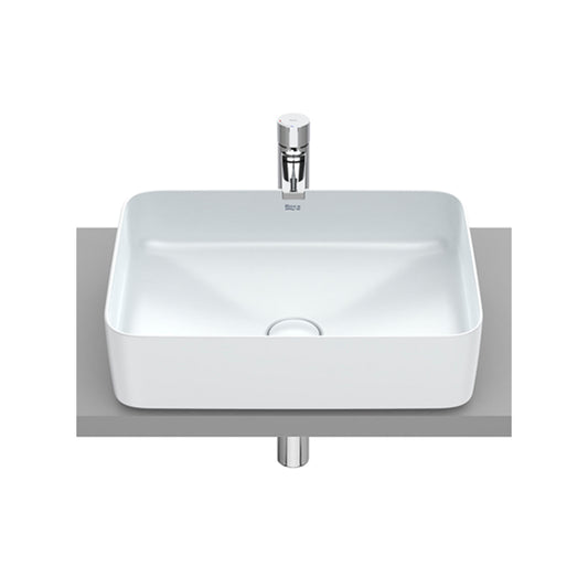 Roca INSPIRA SQUARE countertop basin without overflow A327530000