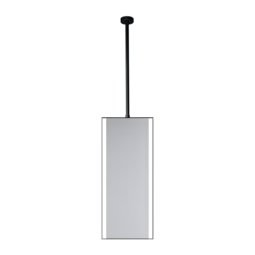 Cielo Argo mirror with LED ferro