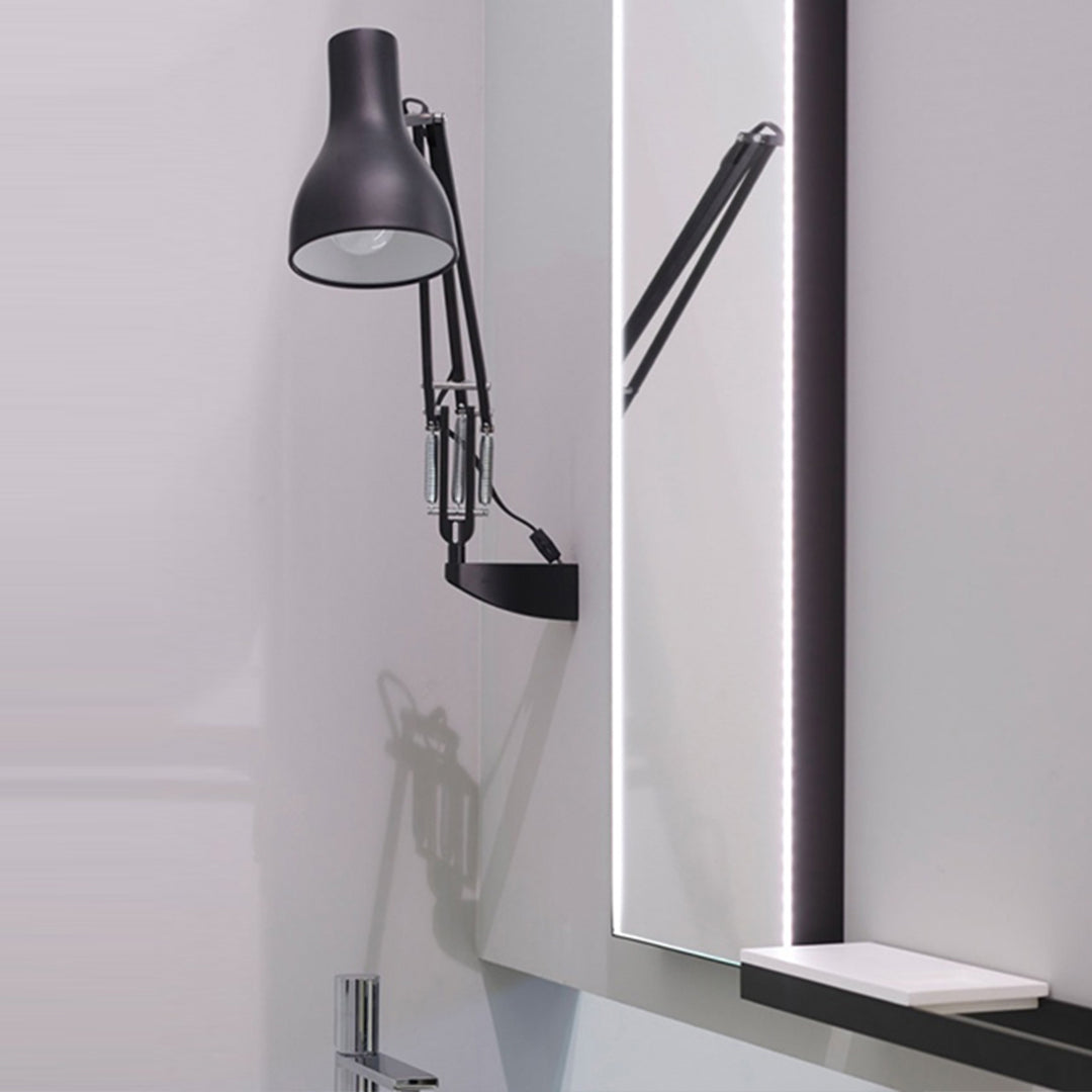 Cielo Argo mirror with LED ferro