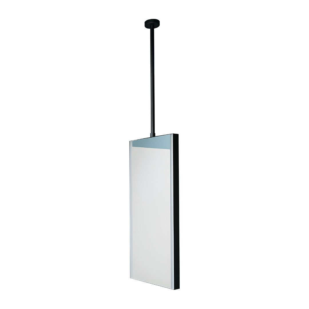Cielo Argo mirror with LED ferro