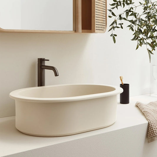 Cielo Catino oval on top bowl canapa