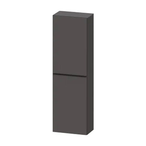 Duravit D-Neo semi-tall cabinet 1320x400 graphite DE1318L.4949