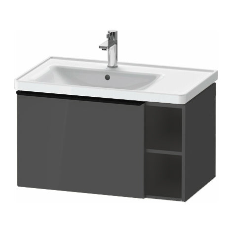 Duravit D-Neo Furniture basin (left) Vanity unit