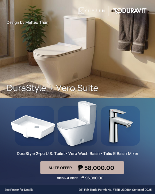 Duravit DURASTYLE 2pc VERO SUITE