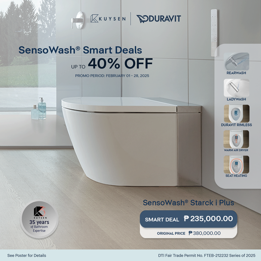 Duravit SensoWash i Plus Intelligent Toilet 620000.00.2500320