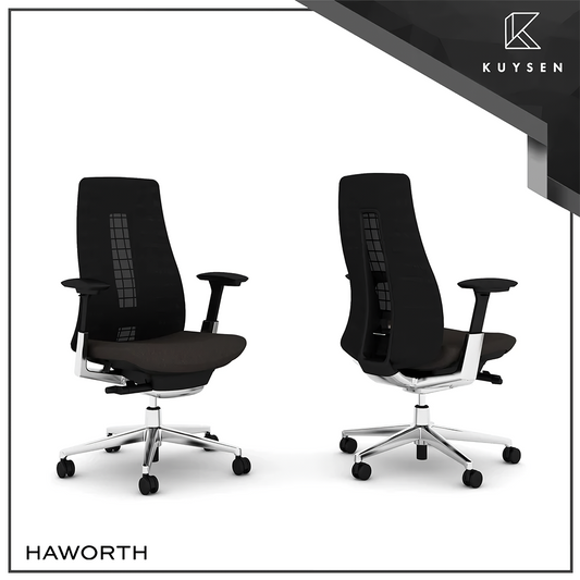 Haworth Fern Task Office Chair Black/Saury SEFNTM7-BLK/SAU