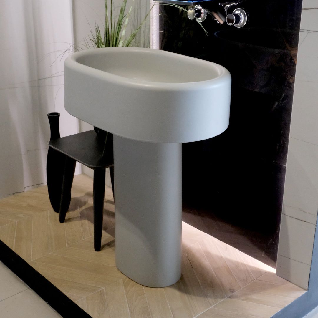 Cielo Itaca Pedestal Washbasin
