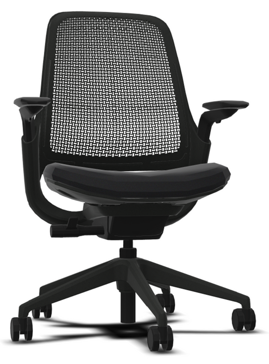 Steelcase SERIES1 without headrest Airback ebony/black KSS1AB-J501/BLK