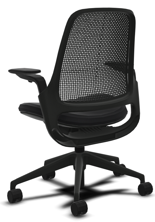Steelcase SERIES1 without headrest Airback ebony/black KSS1AB-J501/BLK