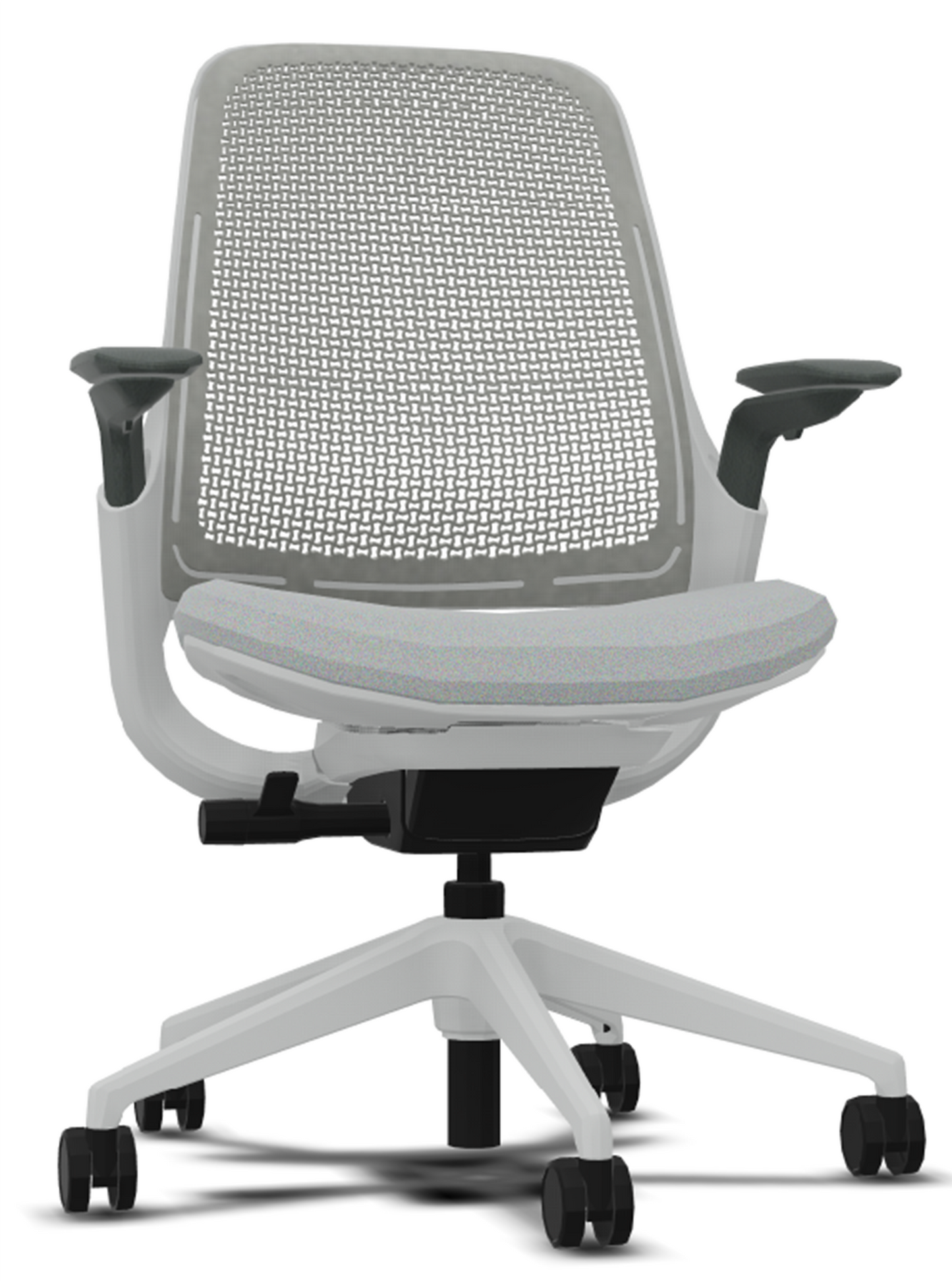Steelcase SERIES1 without headrest Airback nickel/seagull KSS1AB-J555/6053
