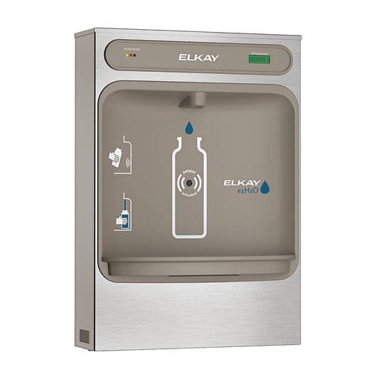 Elkay ezH2O® Bottle Filling Station Surface Mount Filtered Non-Refrigerated Stainless 220V (Send us a message for price))