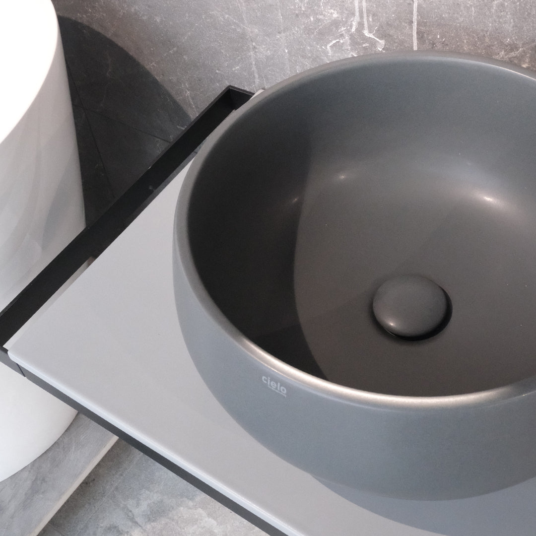 Cielo Multiplo with ceramic shelf