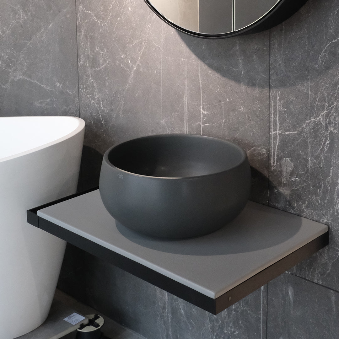 Cielo Multiplo with ceramic shelf