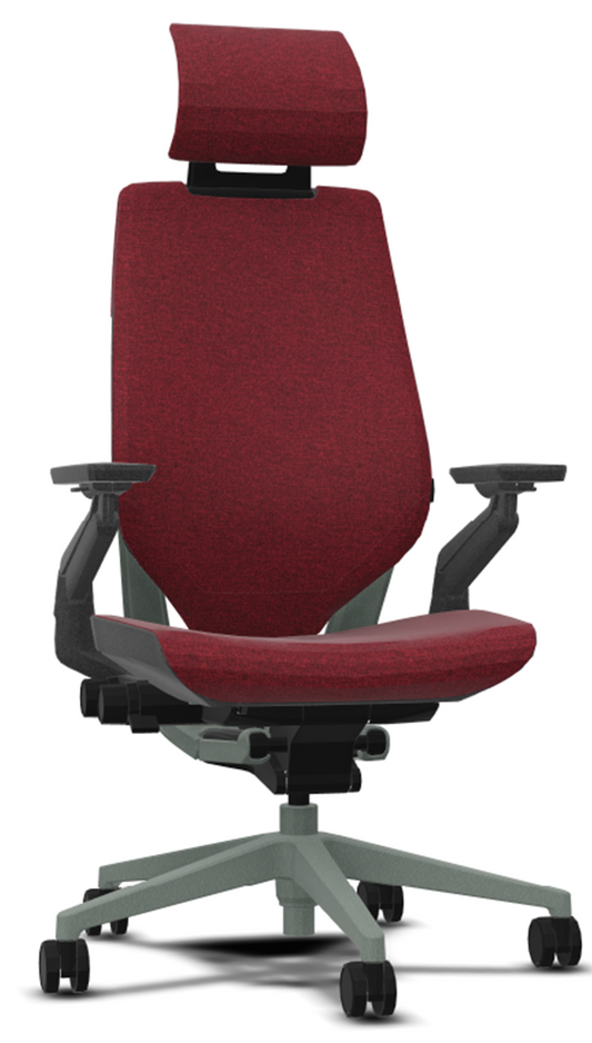 Steelcase GESTURE with Headrest merlot/sterlingdark SCGSHR-K608/SOL