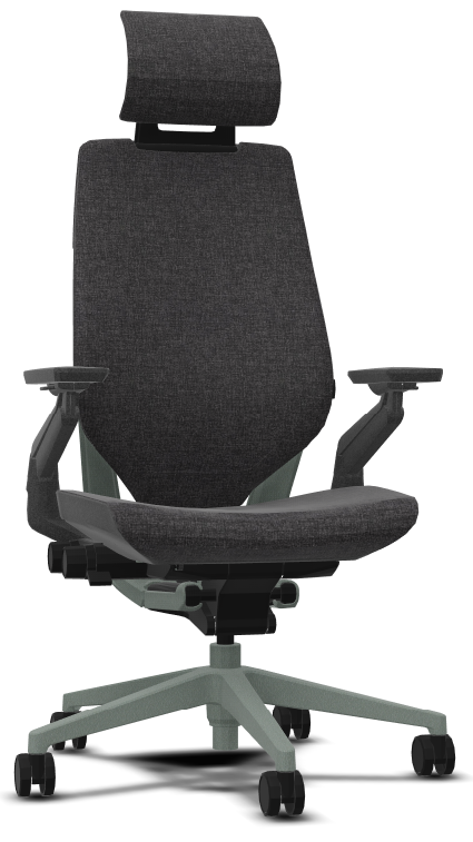 Steelcase GESTURE with Headrest charcoal/dark solid SCGSHR-K615/SOL