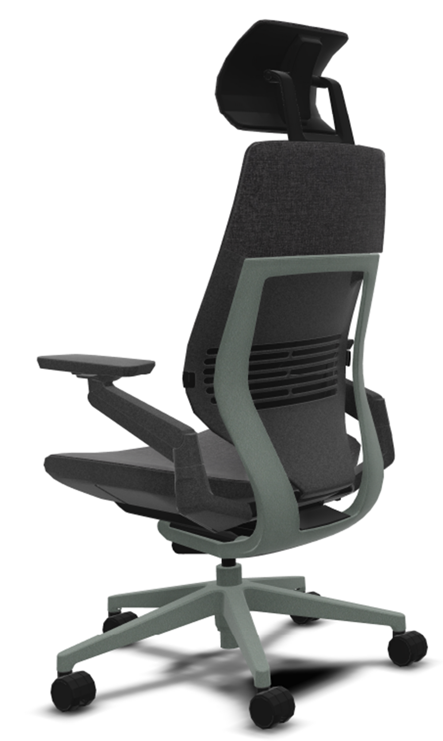 Steelcase GESTURE with Headrest charcoal/dark solid SCGSHR-K615/SOL