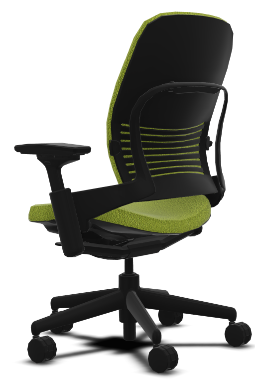 Steelcase LEAP without headrest wasabi/black SCLP-J543/BLK