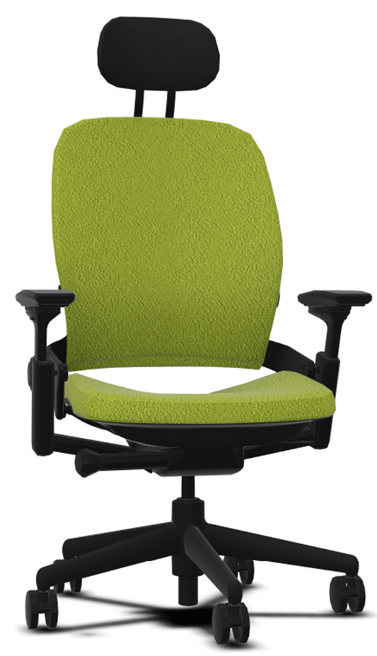 Steelcase LEAP with headrest wasabi/black SCLPHR-J543/BLK