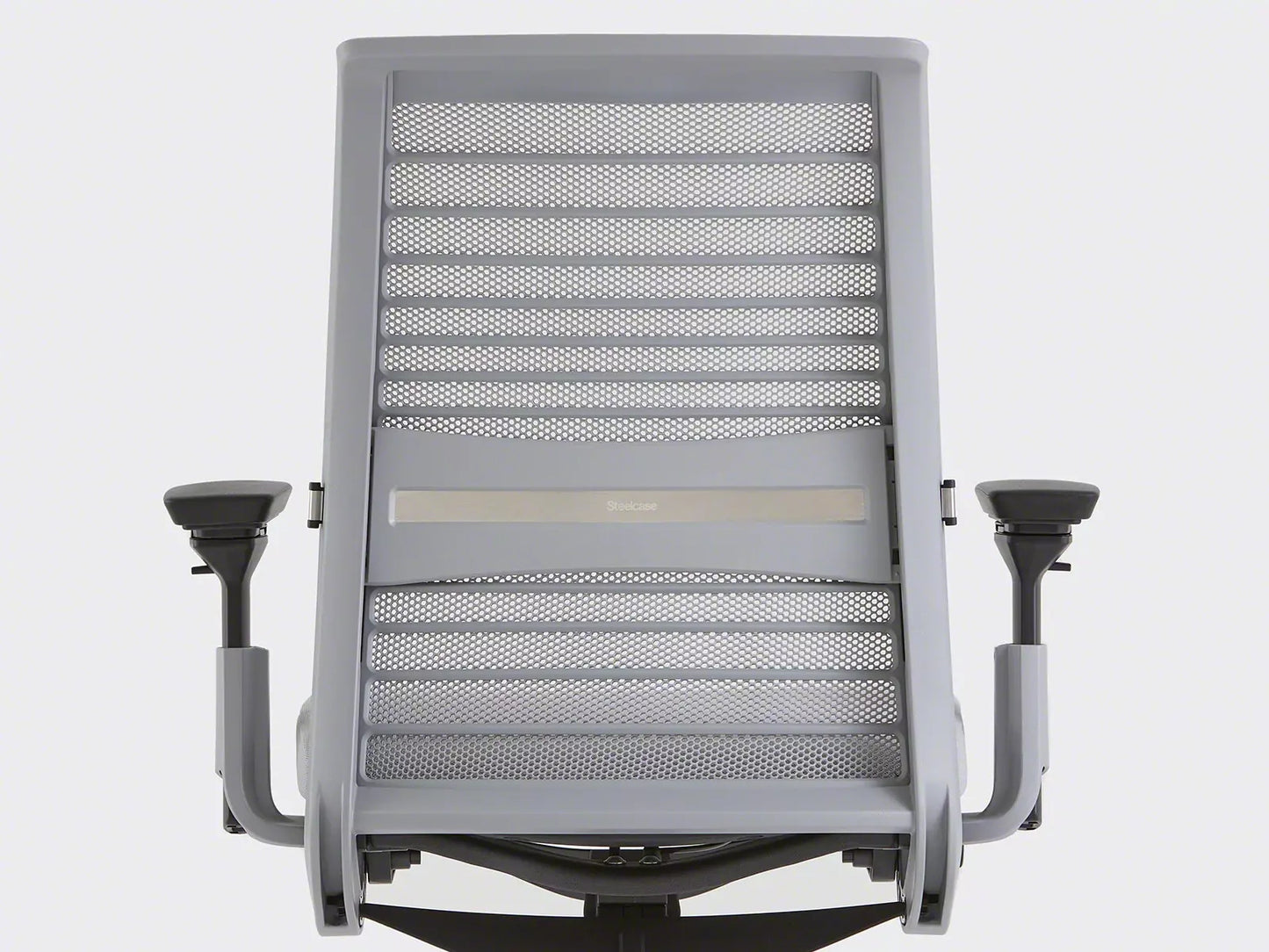 Steelcase THINK without headrest 3Dknit nickel/seagull SCTH3D-J544/7243