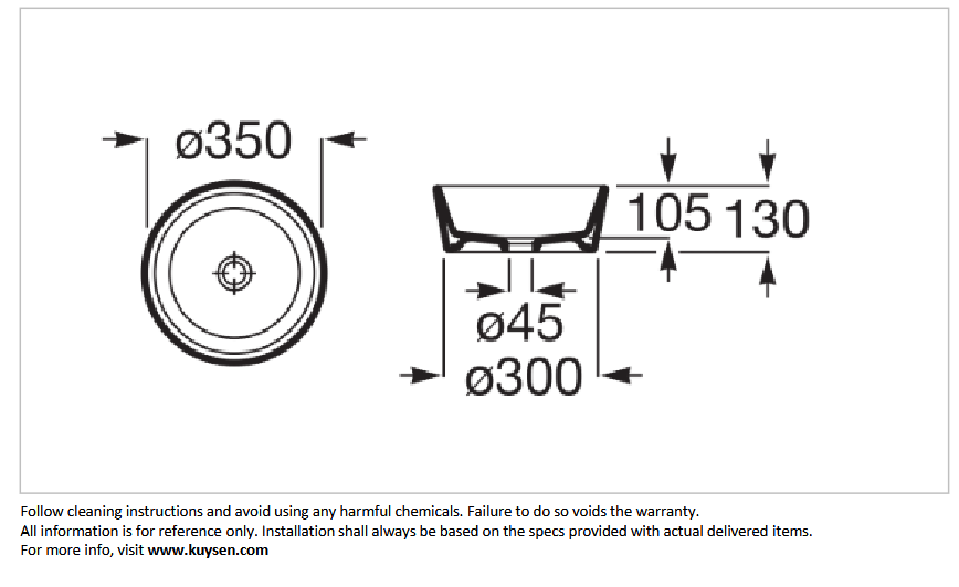 Roca OPTICA countertop basin without overflow A327B15080