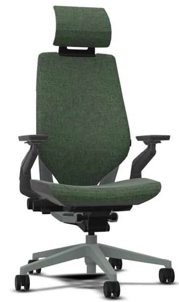 Steelcase GESTURE with Headrest lizard/dark solid SCGSHR-K602/SOL