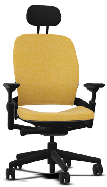 Steelcase LEAP with headrest honey/black SCLPHR-K605/BLK