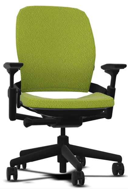 Steelcase LEAP without headrest wasabi/black SCLP-J543/BLK