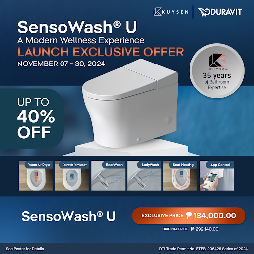 Duravit SensoWash U Bidet Toilet 622000.01.2000300