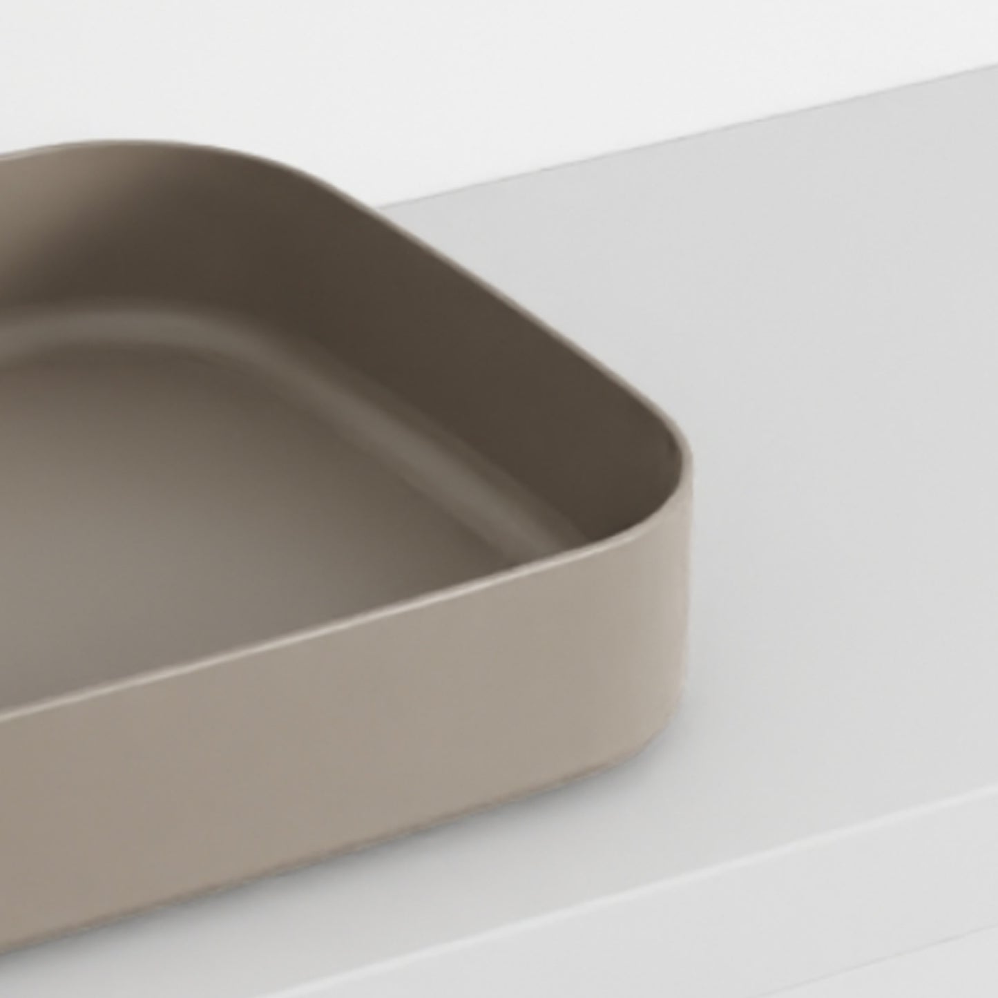 Cielo Shui Comfort Rectangular Washbasin Arenaria