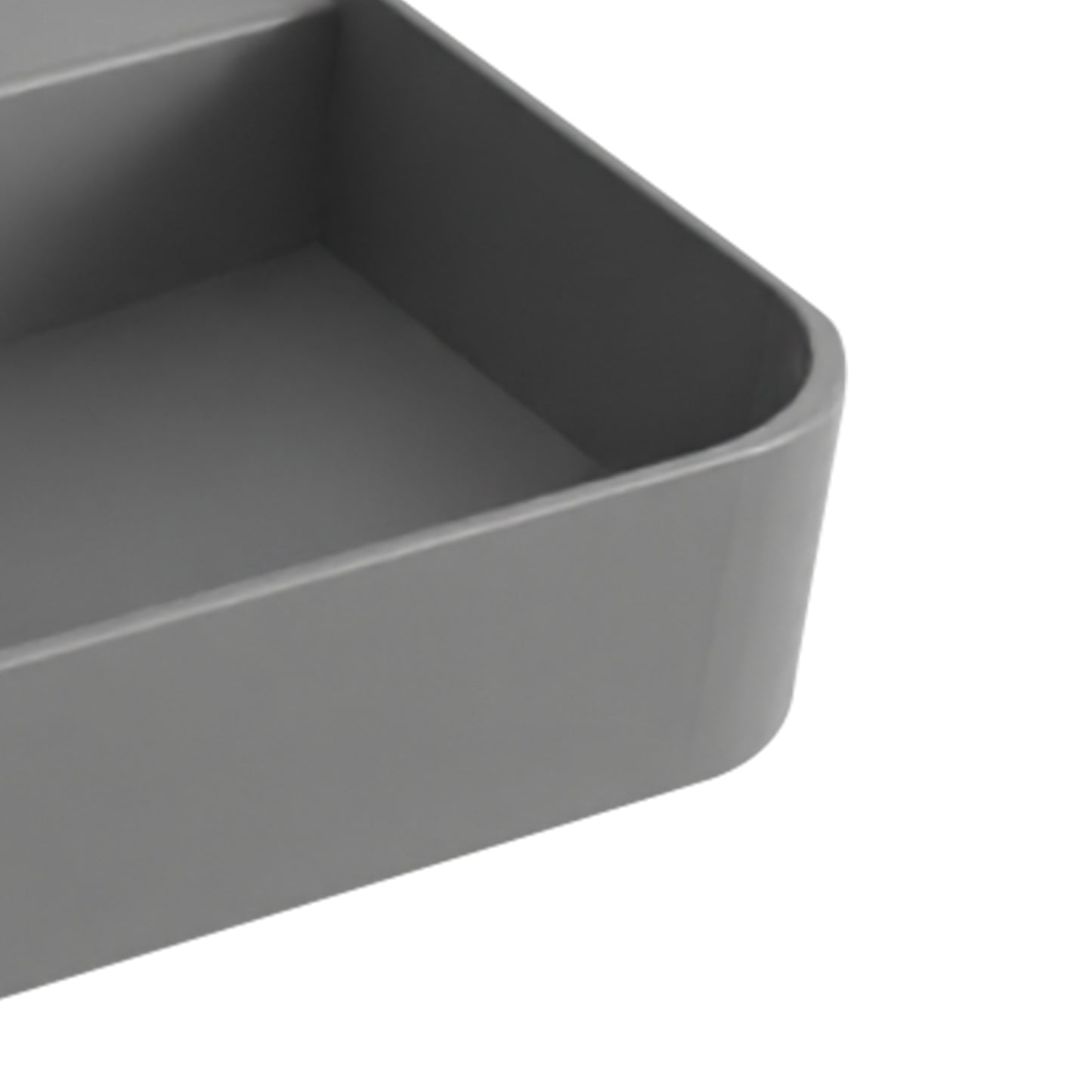 Cielo Shui Comfort Rectangular Washbasin with tap platform