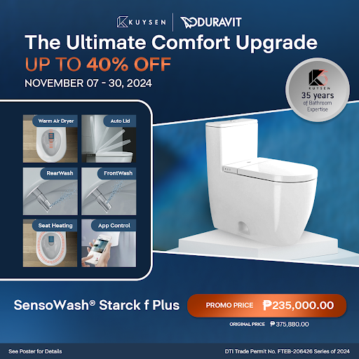 Duravit SensoWash Starck F + ME by Starck 612000.01.2400323 + 219001.2005