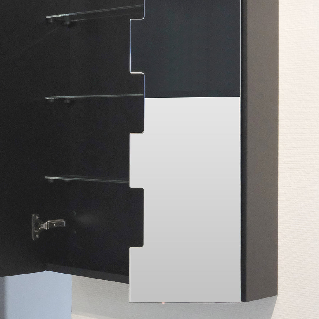 Cielo Wall-hung Zip Mirror Cabinet