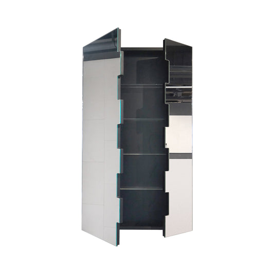 Cielo Wall-hung Zip Mirror Cabinet