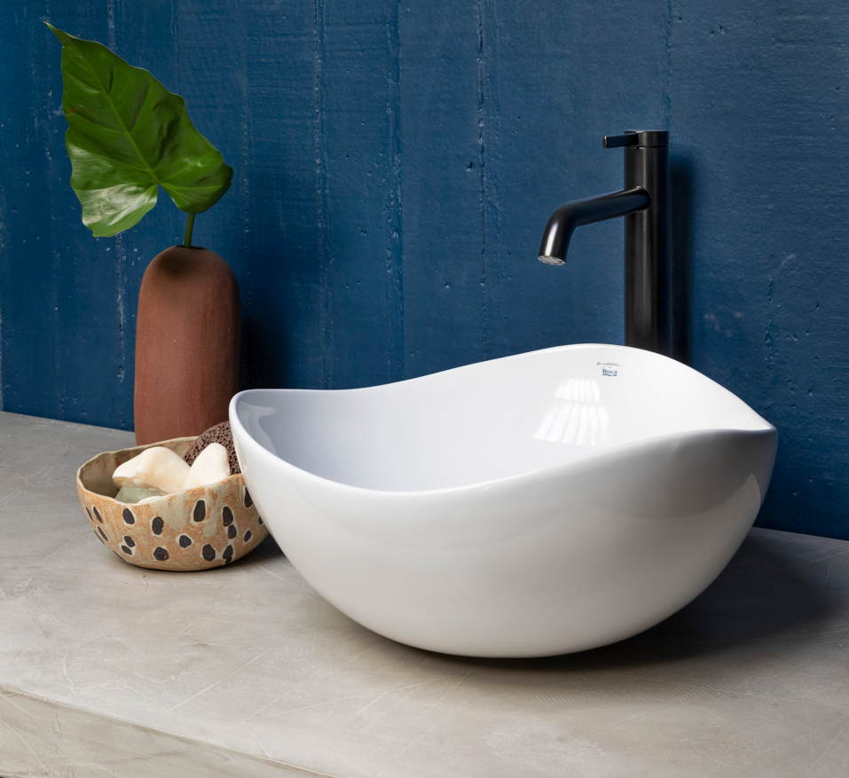 Roca Ohtake countertop basin 38x38x18cm A327A15000