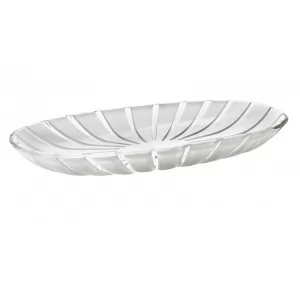 Guzzini Grace serving tray 38x19x4.5 cm clear