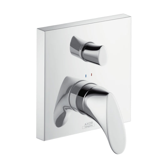 Axor Organic Finish set for concealed single lever bath/shower mixer with diverter, Chrome12415.000