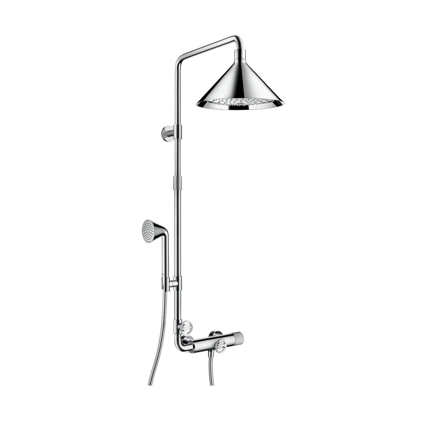 Axor Front Showerpipe Thermostatic, Chrome 26020.000