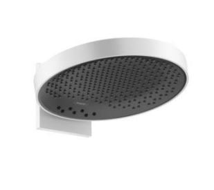 Hansgrohe Overhead shower 360 3jet with wall connector, matt white 26234.700