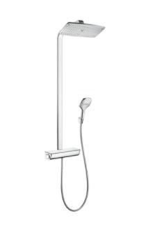 Hansgrohe Raindance Select E360 1jet with thermostat shower pipe 27112.000